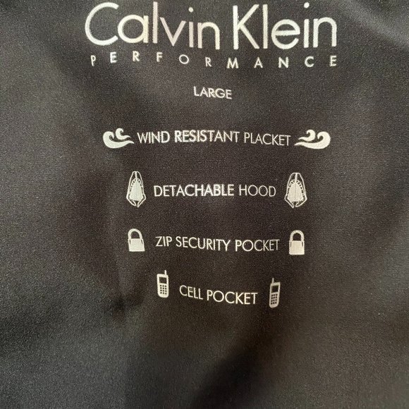 Black Calvin Klein Performance Vest - Picture 7 of 7